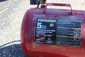 Portable Air Tank 5 Gallons