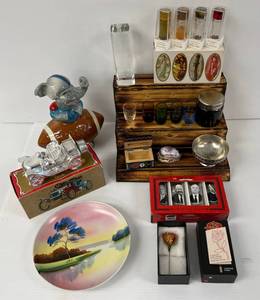 Large Group Of Vintage Misc. Items Including Shot Glasses And More