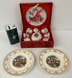Group Including Vintage Chinese Tea Set And More