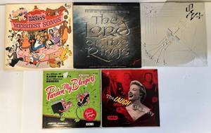 Group of Misc. Record Albums Including  Styx, Lord of The Rings, Walt Disney And More