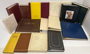 Large Group Of Vintage Photo Albums (Empty)