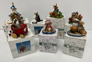 Group Of Charming Tails With Boxes