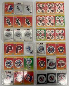 Vintage Fleer Baseball Stickers