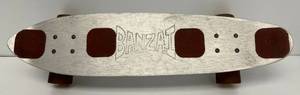 Vintage Banzai Metal Skateboard