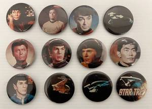 1970s Star Trek Button Collection