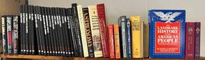 Shelf Full Of Misc. Books Including Star Trek And More