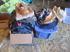 Several jeans mostly 38W 32L and se...