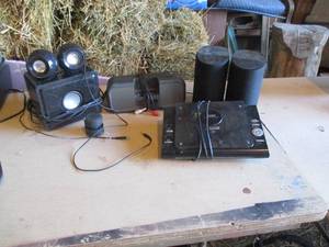 Copy CD stereo system, GPX speakers...