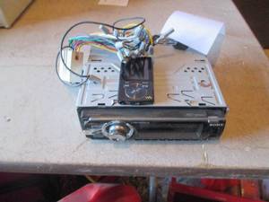 Sony Xplode car stereo and Sony dig...