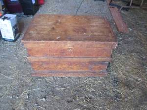 Possibly an old treasure chest...