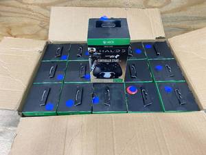 lot 116 image: CONTROLLER GEAR Lot of 15- Halo 5 Special Edition - Controller Stands - Officially Licensed - Xbox One