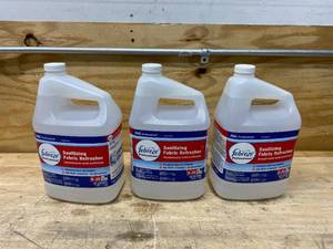 lot 120 image: FEBREEZE Lot of 3- Sanitizing Fabric Refresher (1 gallon each)