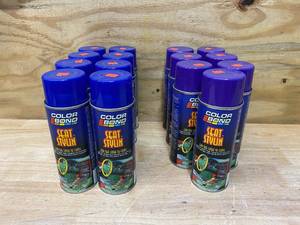 lot 141 image: COLOR BOND Lot of 15 Cans (12 oz) of- Seat-Stylin
