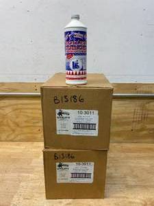 lot 146 image: UTILITY WONDER Lot of 2 Cases of- Boiler Colloid Boiler Cleaner- (10-3011)- 1 Quart Bottles- 12 Per Case