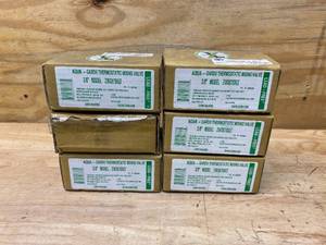 lot 39 image: ZURN Lot of 6- P6900-TMV-1-XL Thermostatis Mixing Valvein Low Lead