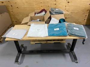 lot 64 image: SHADEMATE Large Lot of Varioius Bimini Sunbrellas and Boots