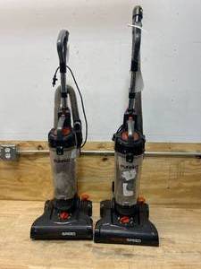 lot 60 image: Lot of 2- Eureka Vacuum Cleaners