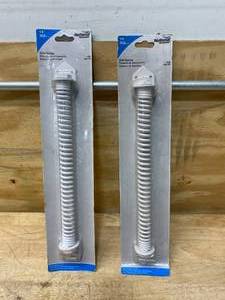 lot 87 image: NATIONAL HARDWARE Lot of 2- 14 in. White Door and Gate Springs