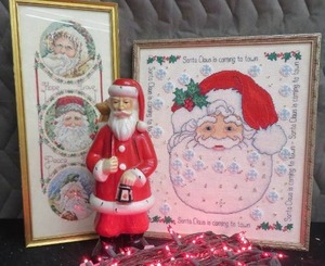 RARE VINTAGE ITALIAN SANTA DECANTER PLUS