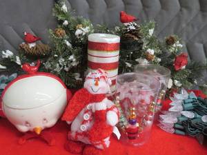 DEPT. 56 SNOWMAN  CHRISTMAS DECOR