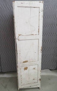 lot 8 image: TALL ANTIQUE SKINNY CABINET