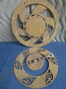 lot 95 image: CAST IRON STOVE COVERS