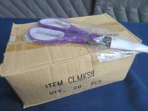 lot 119 image: FULL CASE OF NEW KITCHEN SHEARS.