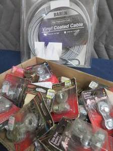 lot 125 image: BRAND NEW VINYL COATED CABLE  BATTERY TERMINALS