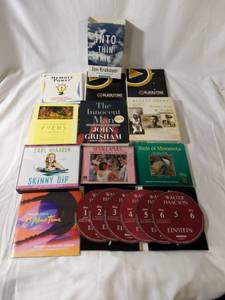 Lot of Audio Book CDs and Cassettes