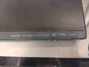 Sanyo Blu Ray Player & General Electric VHS Player (Both Working)