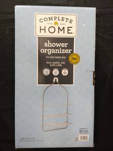 Brand New Shower Organizer and 3M Window Insulator Kit
