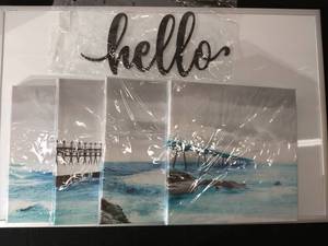 Home Decor Wall Hangings and Metal Wall Art (Brand New)