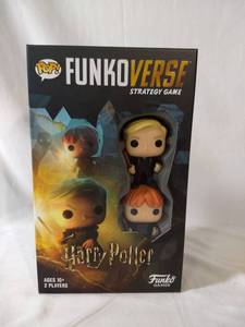 Funkoverse Strategy Game Harry Potter with Draco and Ron Pops
