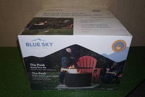 NEW Blue Sky The Peak Smokeless Patio Fire Pit - With Spark Screen