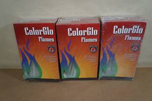3 Packs ColorGlo Flames
