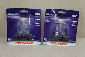 2 Packs Sylvania Xtravision Halogen Lamps -9005