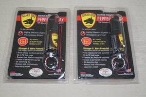 2 Guard Dog Pepper Spray Keychains