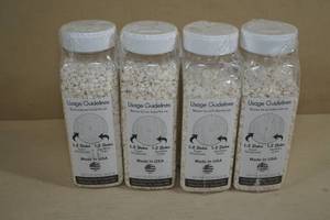 4 Decopac White Snowflake Sprinkles -1 Pound Each