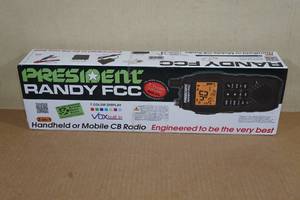 President Randy FCC Handheld CB Radio