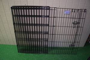 Black E-Coat Pet Exercise Pen