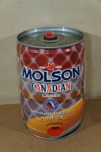 Molson Canadian Lager Mini Keg The Art Of Hockey
