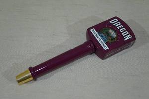 Oregon Raspberry Wheat Keg Tap Handle