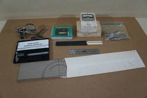 Assorted Tools - Digital Caliper, Compasses, Rulers