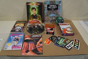 Assorted Collectables -Magazines, Books, Stickers, Puzzle, Record
