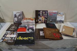 Assorted Books and Magazines - Hendrix, Doors, Vietnam, Sports