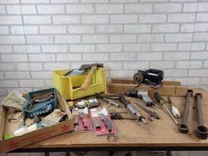 Modern and Antique Hand Tools, Miter Box, Hatchet, Pneumatic Tools and More