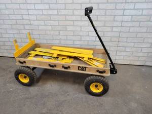 Caterpillar Pneumatic Wheel Wagon - NO SHIPPING