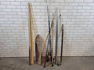 Fishing Poles, Pool Cues and More - NO SHIPPING