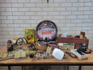 Hand Tools, 4 x 4 hinge Sets, Steering Wheel Cover, training Wheels, Hardware and more