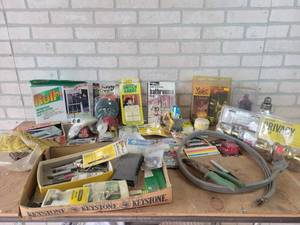 Router Bits, Sandpaper, Locksets, New Packaged Hardware and More